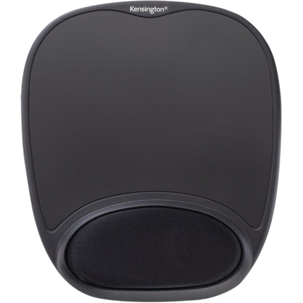 KENSINGTON K62386AM  Comfort Gel Mouse Pad - Black - 1.50in x 9.37in x 13in Dimension - Black - Gel - 1 Pack