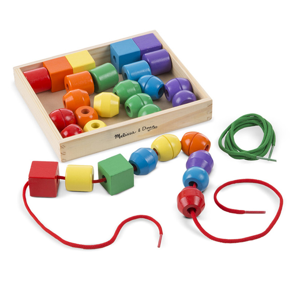 MELISSA & DOUG Melissa & Doug Primary Lacing Beads