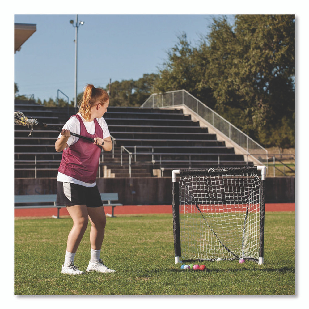 CHAMPION SPORT Sports MLG Mini Lacrosse Goal, 3 ft x 3 ft, 1.5" dia Frame