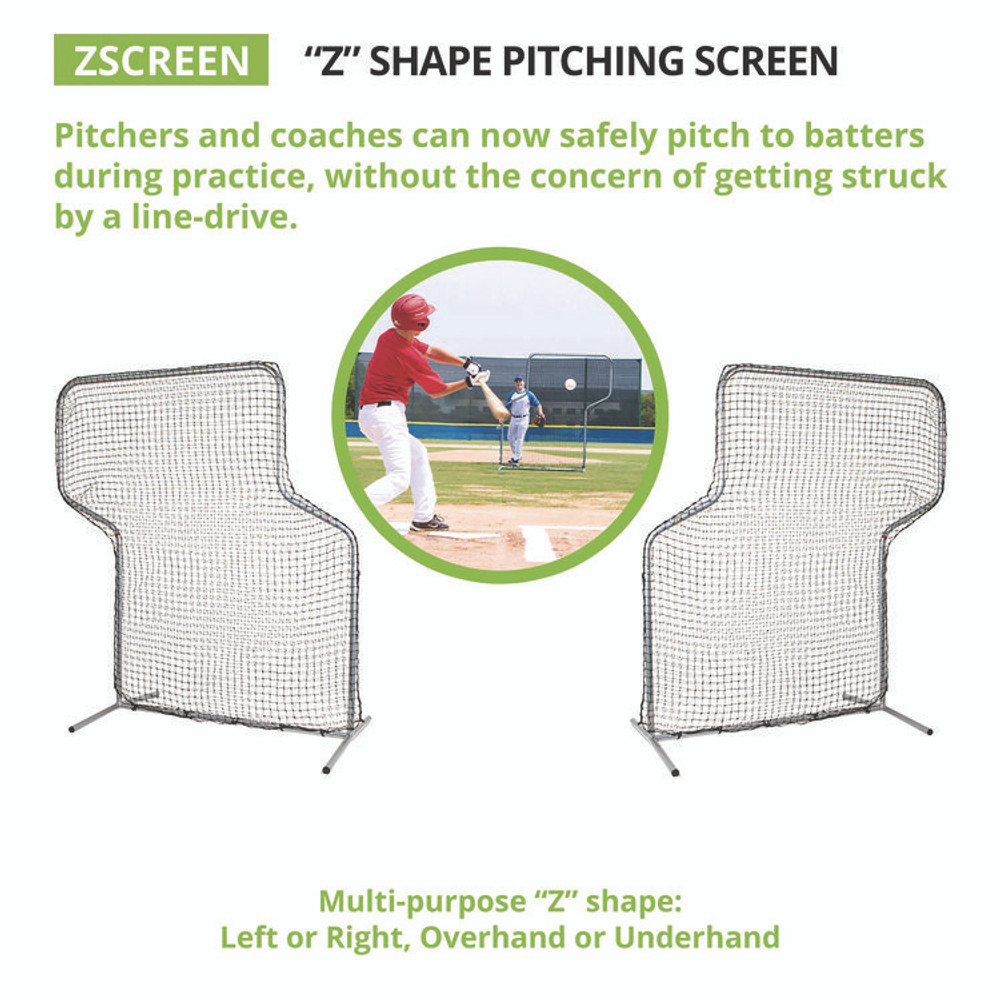 CHAMPION SPORT Sports ZSCREEN Z Pitching Screen, 7 ft x 5 ft