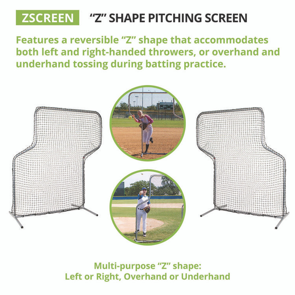 CHAMPION SPORT Sports ZSCREEN Z Pitching Screen, 7 ft x 5 ft