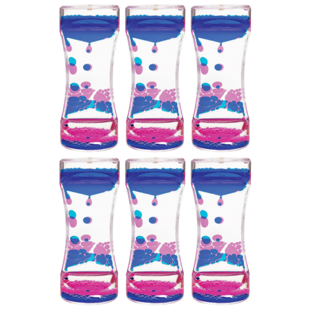 TEACHER CREATED RESOURCES Teacher Created Resources® Blue & Pink Liquid Motion Bubbler, Pack of 6