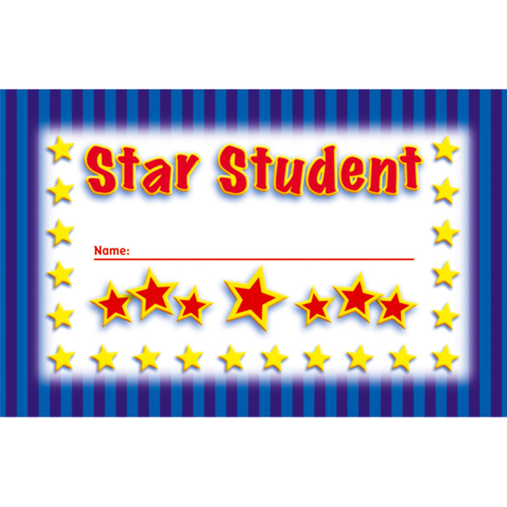NORTH STAR TEACHER RESOURCE North Star Teacher Resources Star Student Punch Cards, Pack of 36