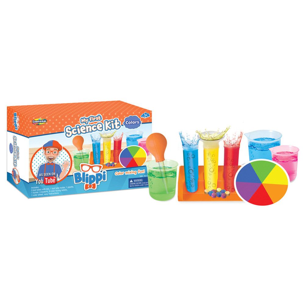 BE AMAZING TOYS Blippi My First Science Kit, Colors