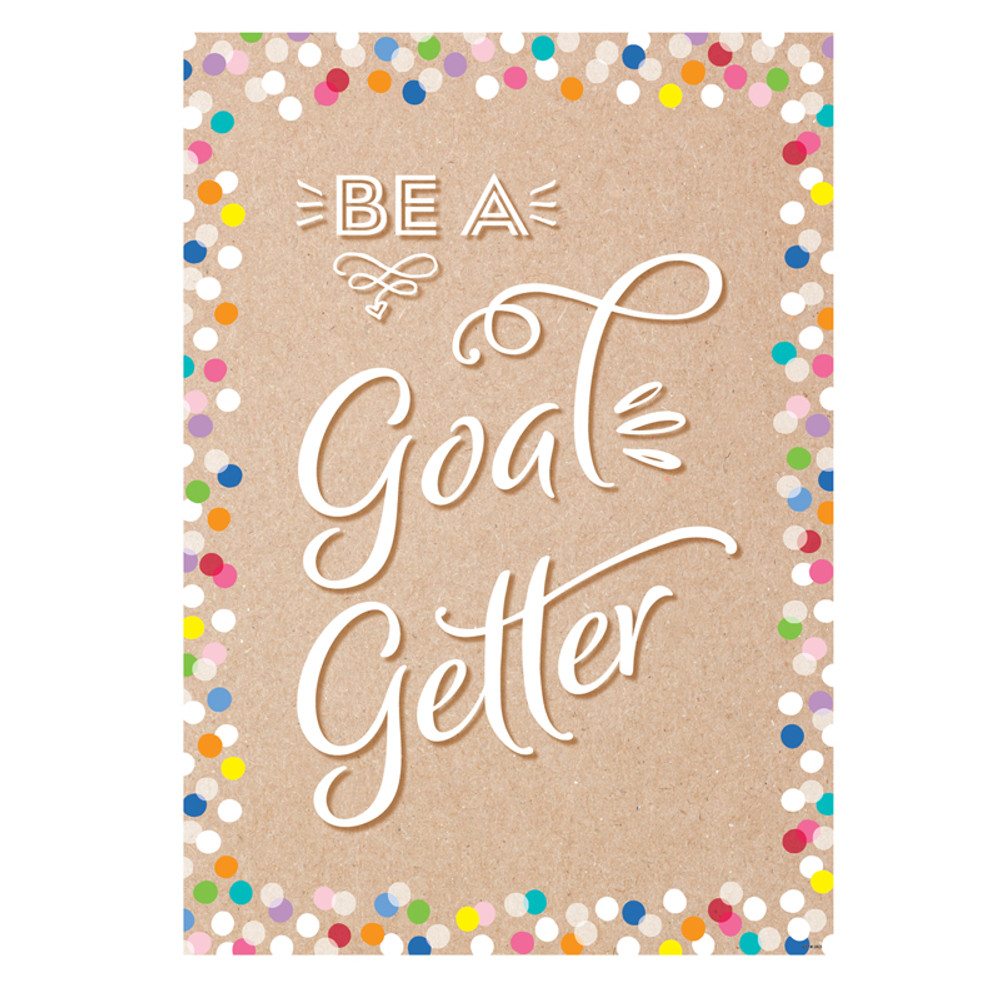 CREATIVE TEACHING PRESS Creative Teaching Press® Be A Goal Getter. Inspire U Poster