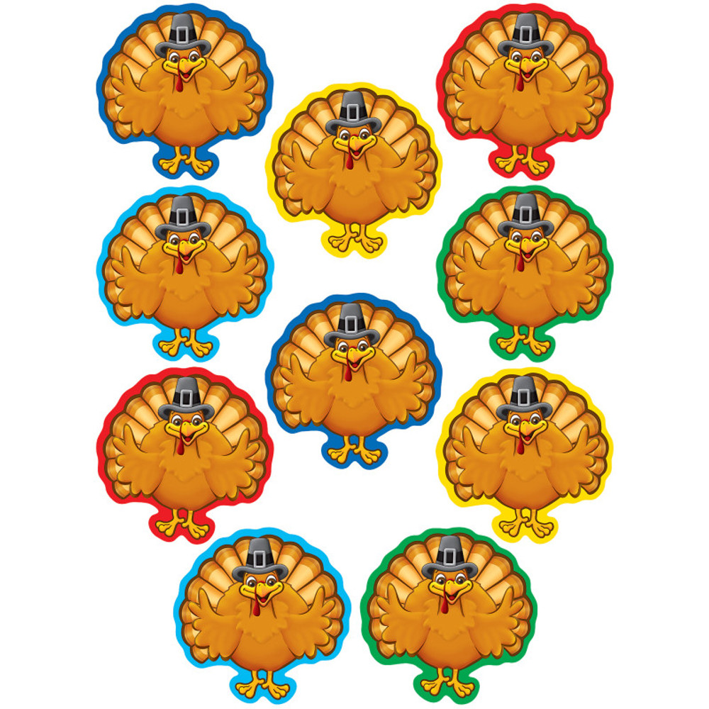 TEACHER CREATED RESOURCES Teacher Created Resources® Turkey Accents, Pack of 30