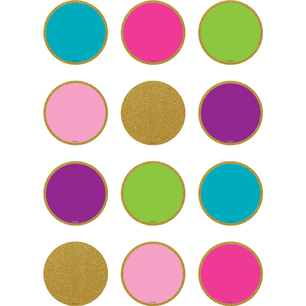 TEACHER CREATED RESOURCES Teacher Created Resources® Confetti Mini Circles Mini Accents