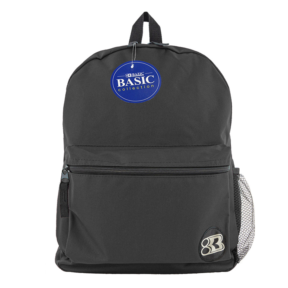 BAZIC PRODUCTS BAZIC Products® 16" Black Basic Collection Backpack