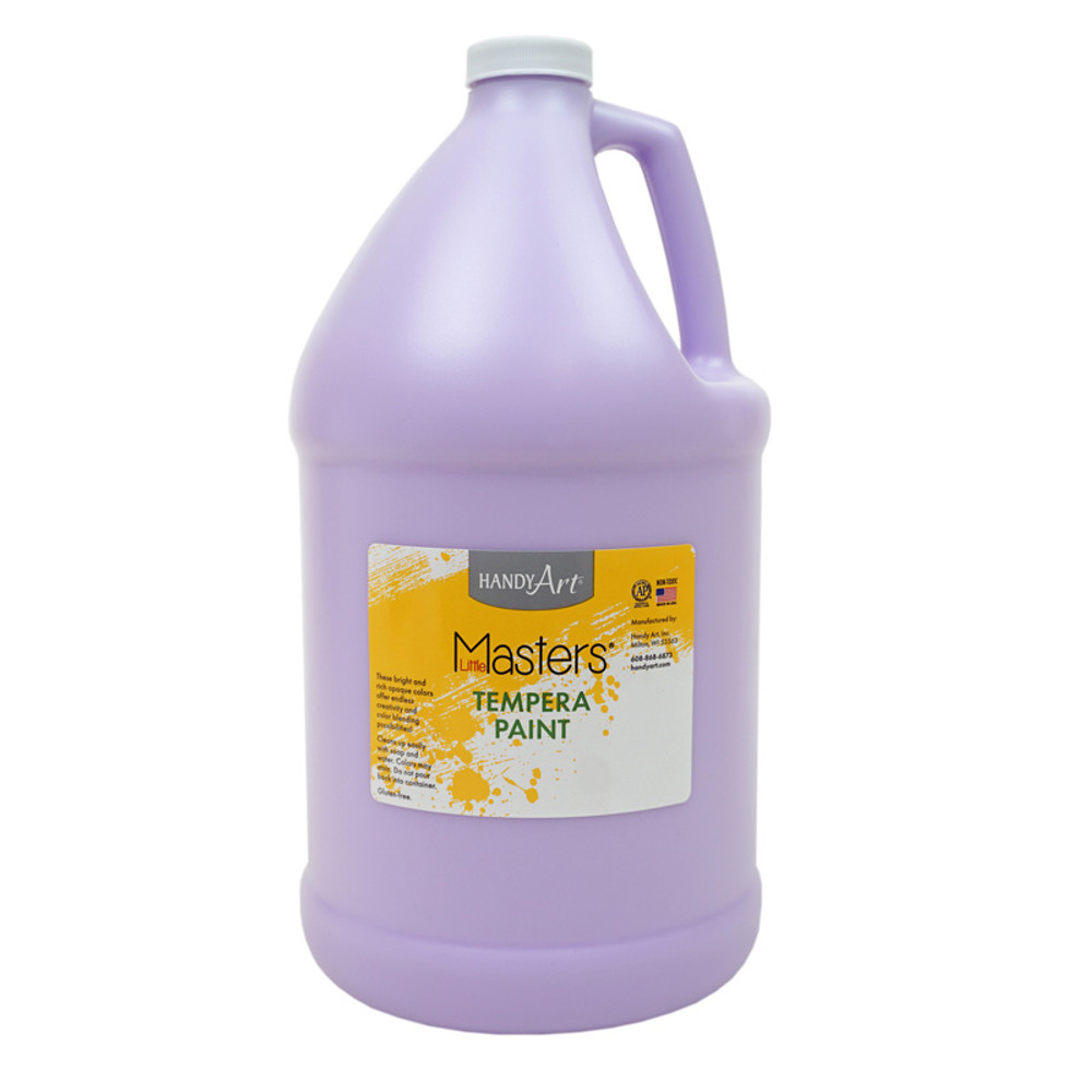 ROCK PAINT DISTRIBUTING CORP Handy Art® Little Masters® Tempera Paint Gallon, Light Purple