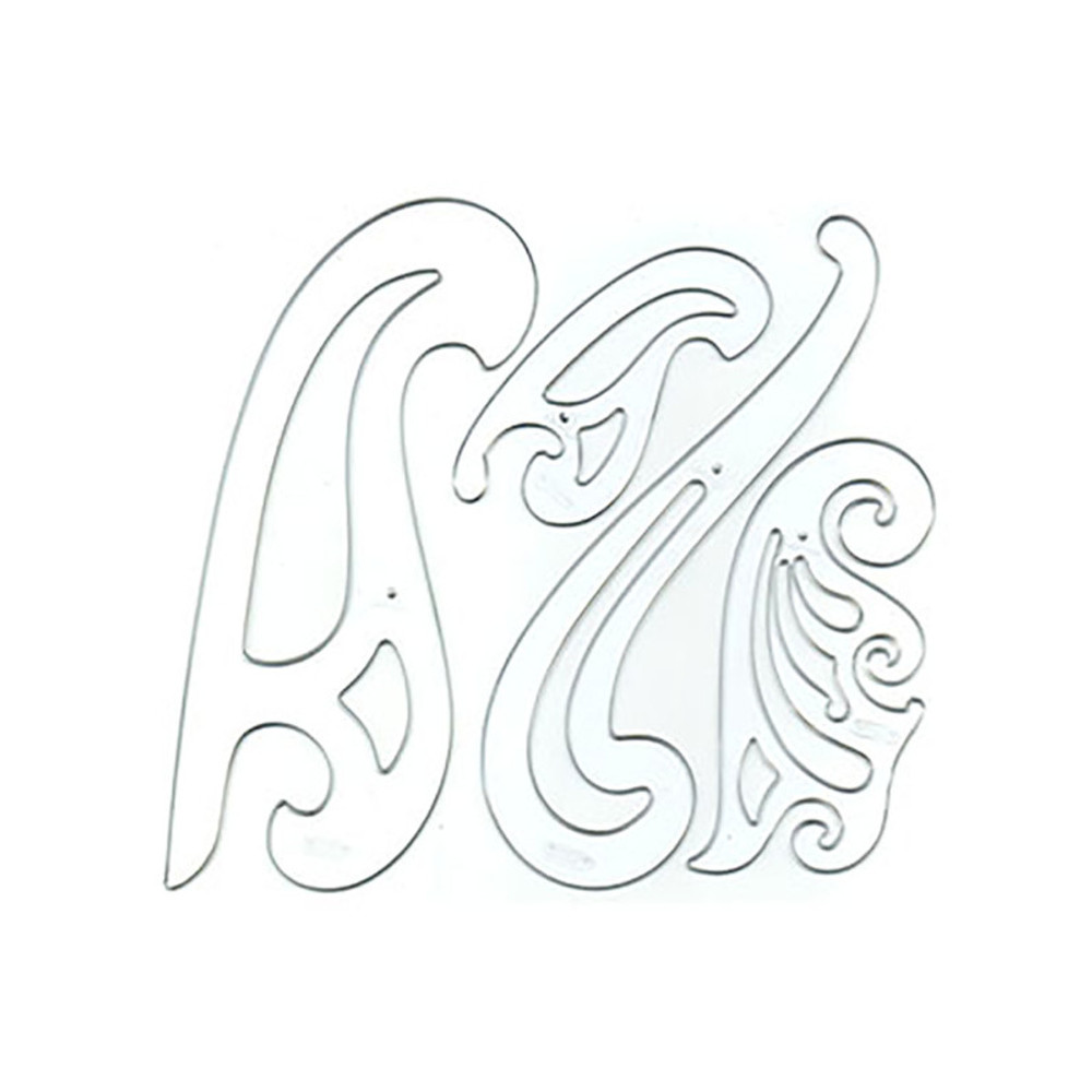 ACME UNITED CORPORATION Westcott® French Curves Drawing Template Set, 4 Pieces