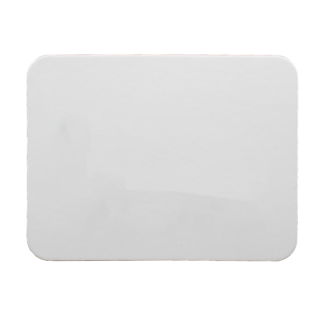 FLIPSIDE Flipside Products Two-Sided Magnetic Dry Erase Board, Plain/Plain, 9" x 12"