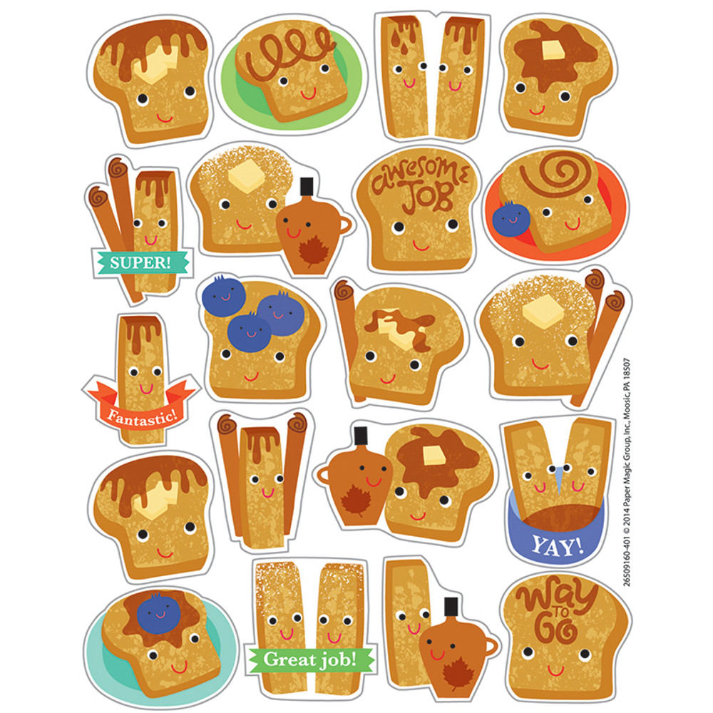 EUREKA Eureka® Cinnamon Scented Stickers, Pack of 80