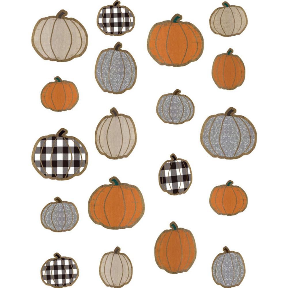 TEACHER CREATED RESOURCES Teacher Created Resources® Home Sweet Classroom Pumpkins Accents, Assorted Sizes, Pack of 57