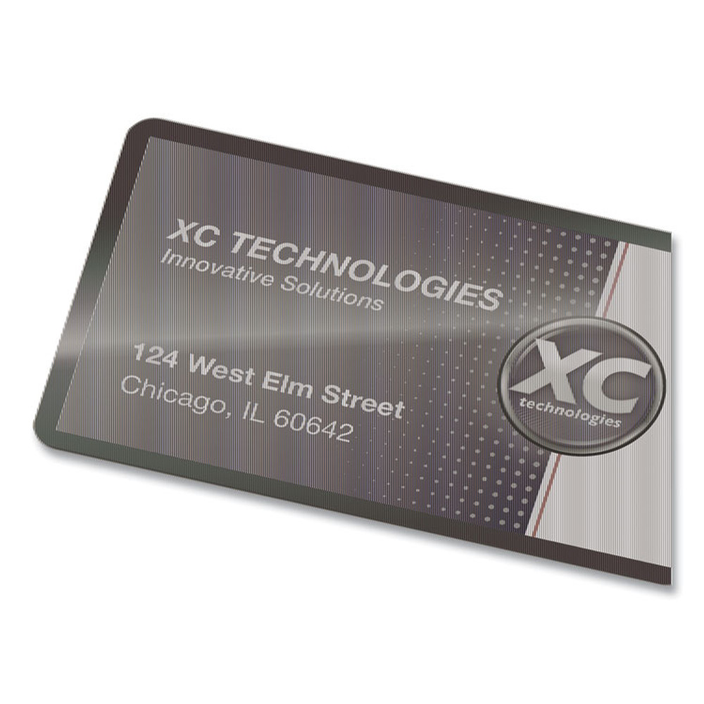 FELLOWES MFG. CO. 5220101 Self-Adhesive Laminating Pouches, 5 mil, 3.88" x 2.38", Gloss Clear, 5/Pack