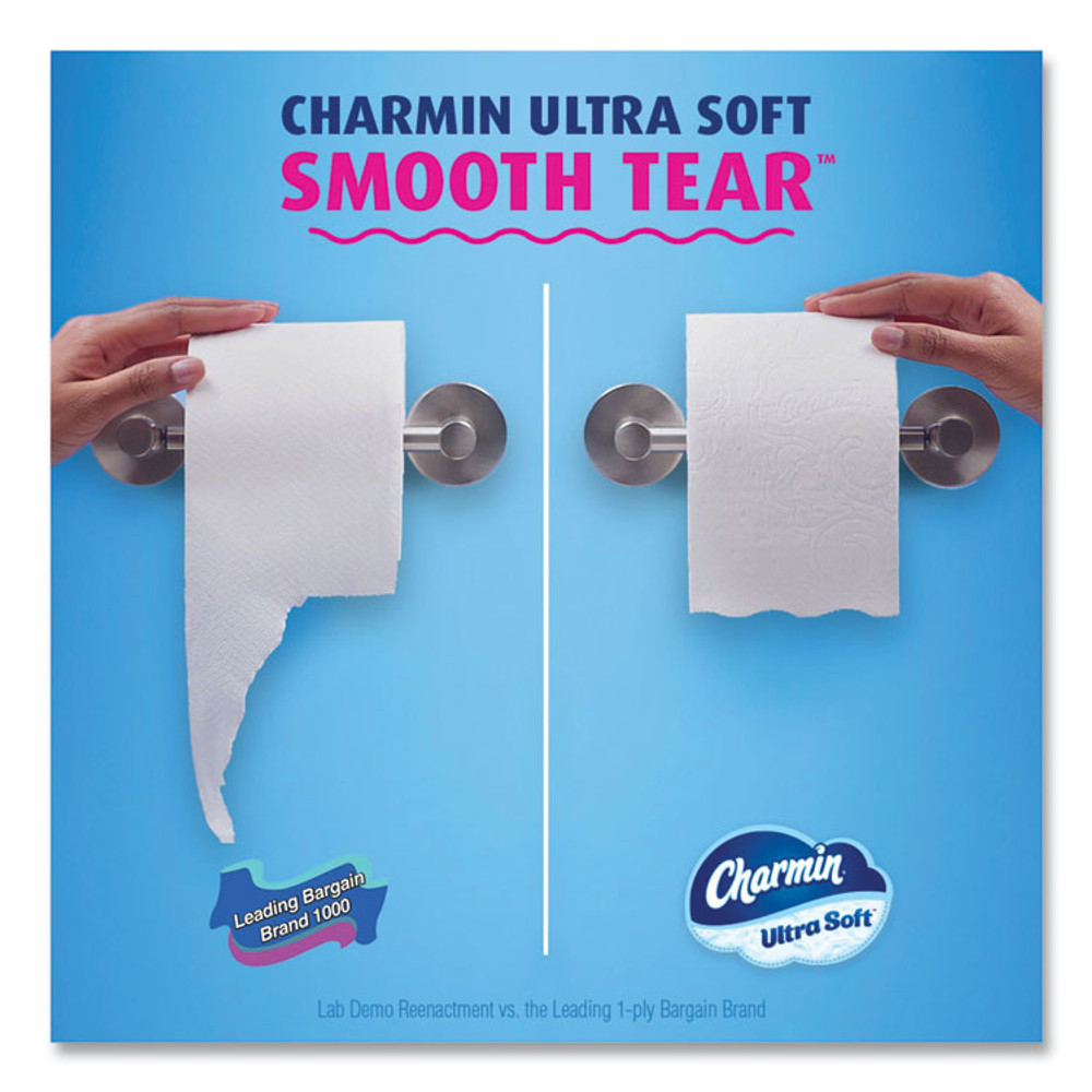 PROCTER & GAMBLE Charmin® 01517CT Ultra Soft Bathroom Tissue, Septic Safe, 2-Ply, White, 224 Sheets/Roll, 4 Rolls/Pack, 6 Packs/Carton