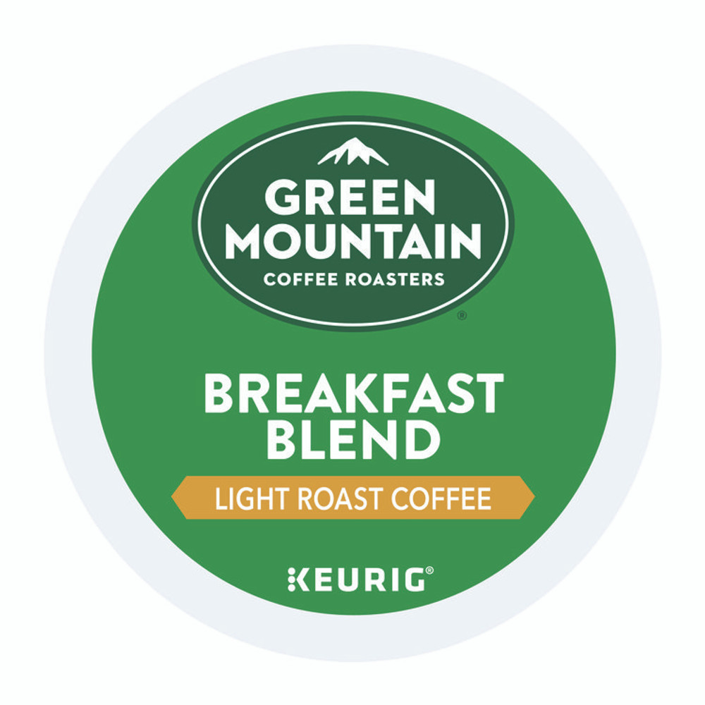 KEURIG DR PEPPER Green Mountain Coffee® 5000373741 Breakfast Blend Coffee K-Cup Pods, Regular, 70/Box