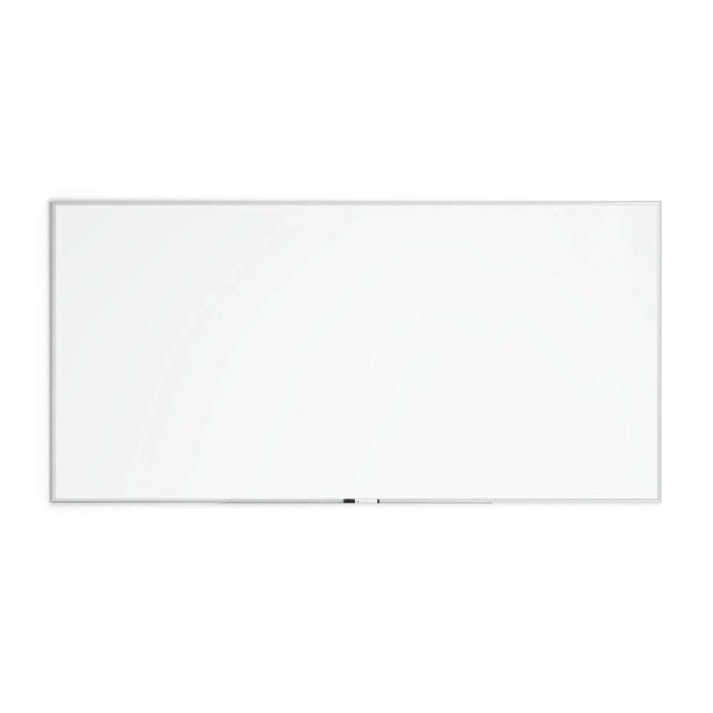 UBRANDS, LLC 064U00-01 U Brands Melamine Dry-Erase Board, 96in X 48in, Silver Aluminum Frame, Actual Size 95in X 47in (064U00-01)