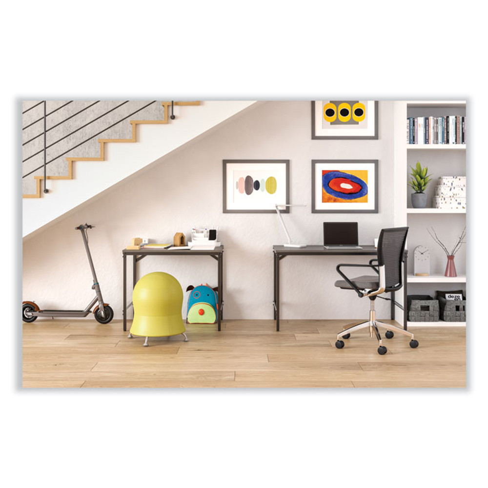 SAFCO PRODUCTS 4751RV Zenergy Ball Chair, Backless, Supports Up to 250 lb, Red Vinyl