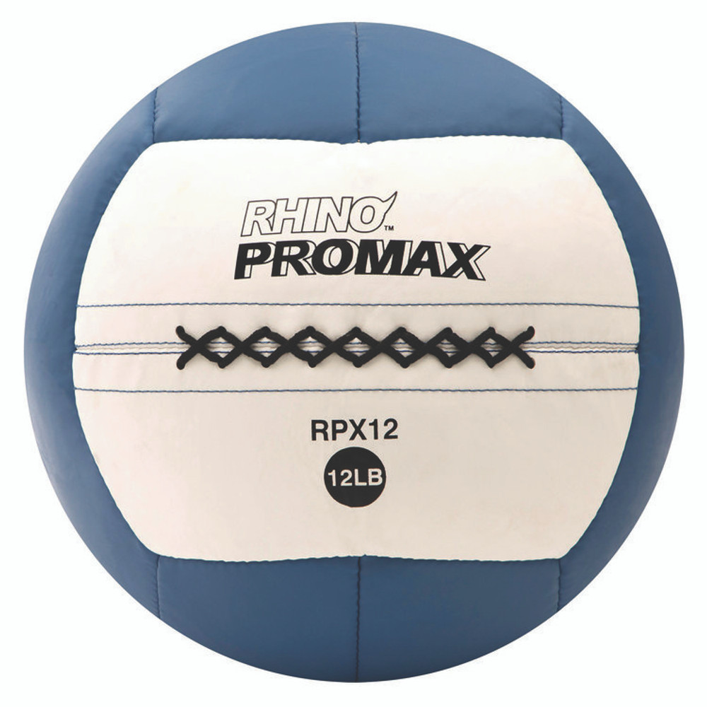 CHAMPION SPORT Sports RPX12 Rhino Promax Medicine Ball, 12 lb, Blue