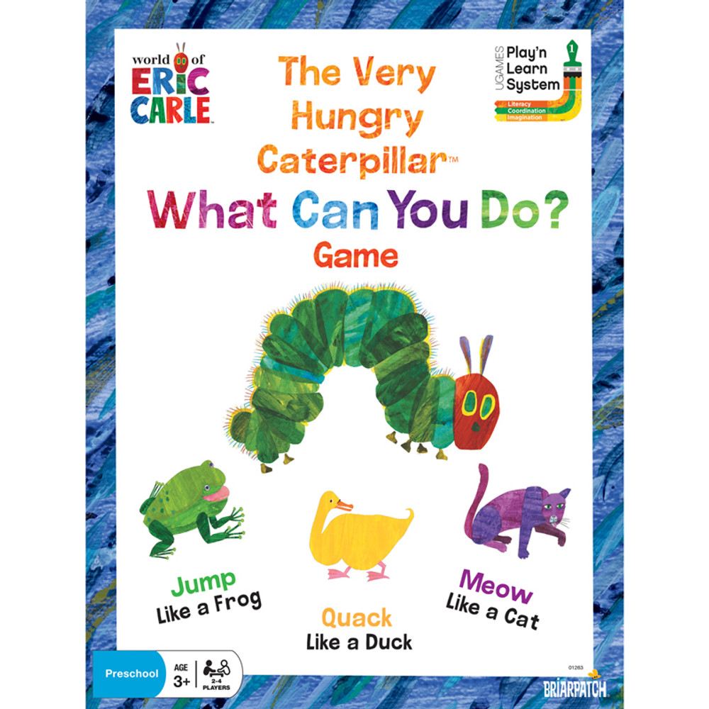 UNIVERSITY GAMES Briarpatch® The Very Hungry Caterpillar™ What Can You Do? Game