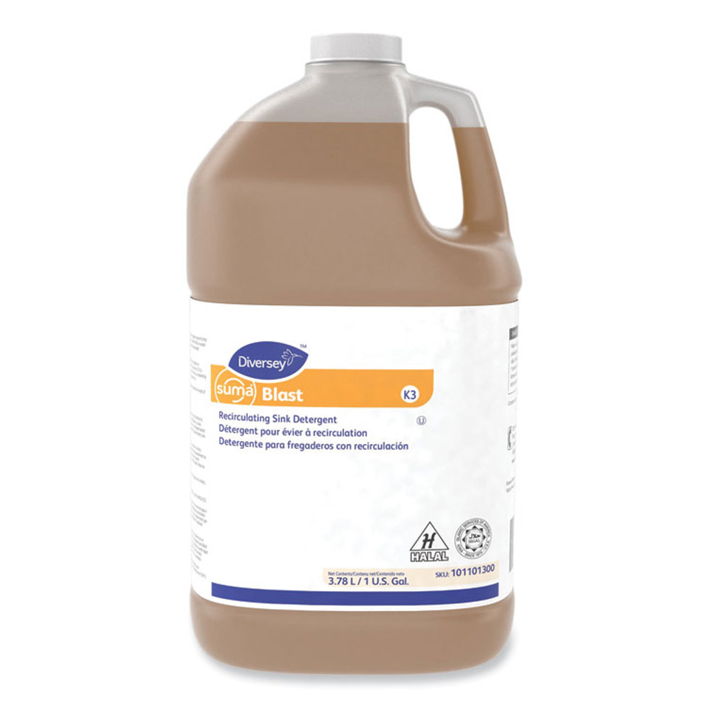 DIVERSEY Suma® 101101300 Blast K3, 1 gal, 4/Carton