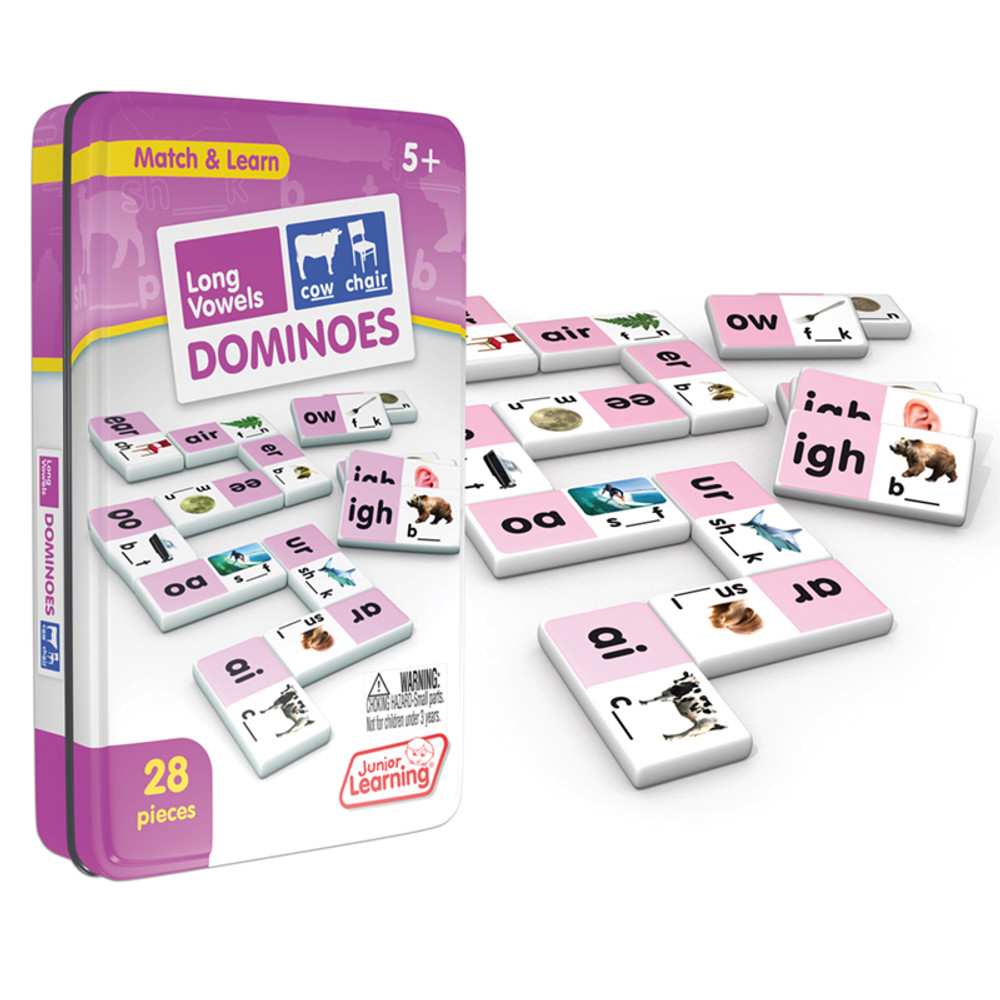 JUNIOR LEARNING Junior Learning® Long Vowels Dominoes