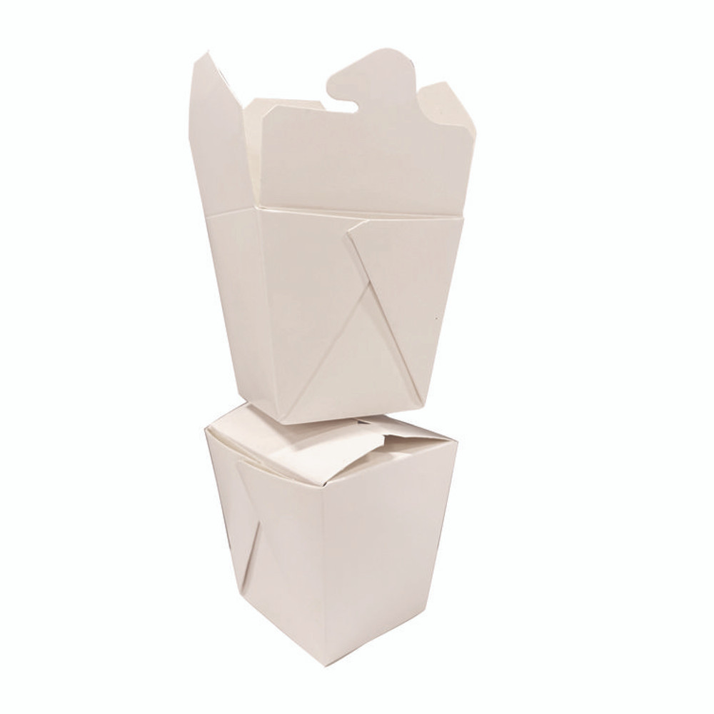 KARI-OUT COMPANY 3103026 Food Pail, 26 oz, 3.63 x 3 x 3.5, White, Paper, 400/Carton