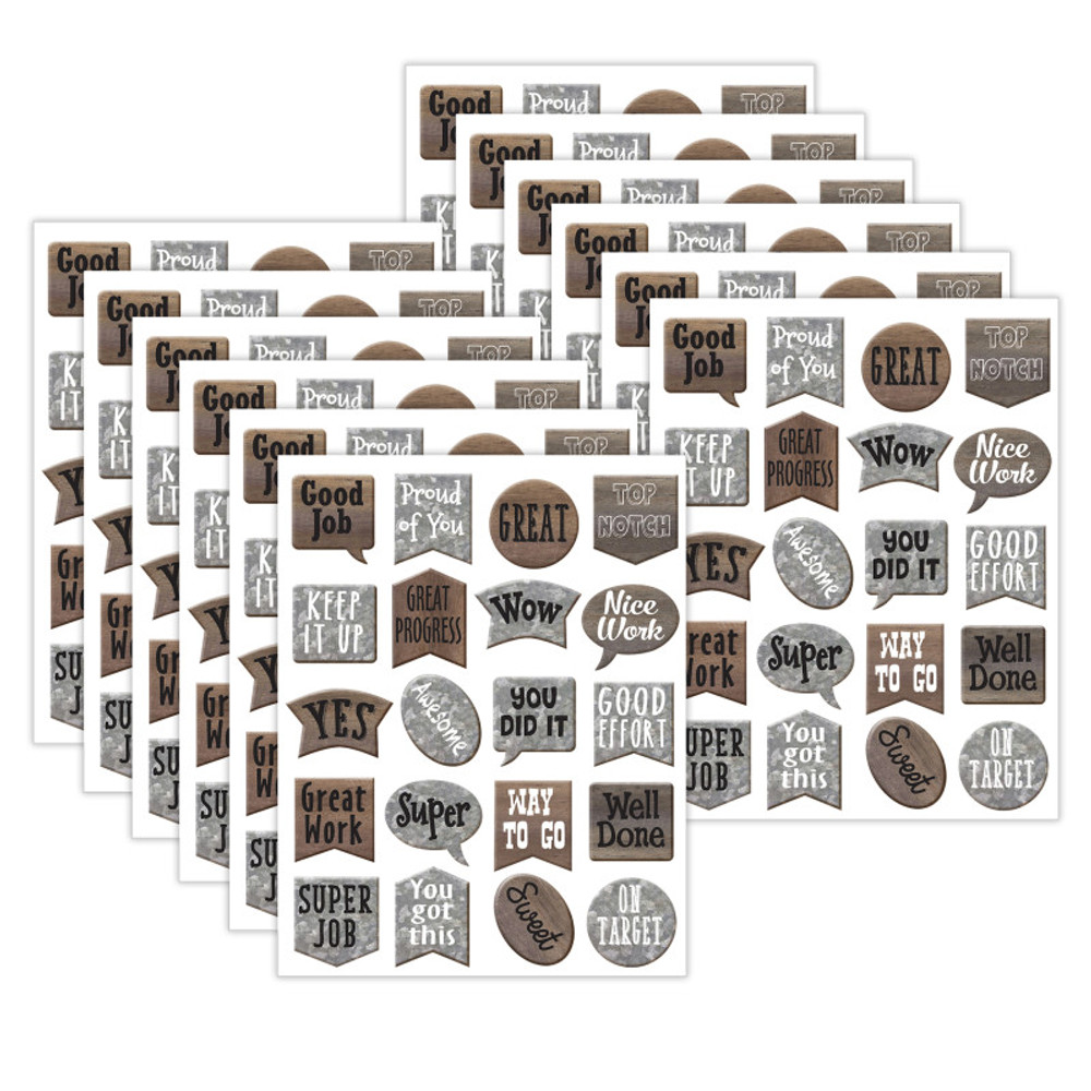 TEACHER CREATED RESOURCES Teacher Created Resources® Home Sweet Classroom Stickers, 120 Per Pack, 12 Packs