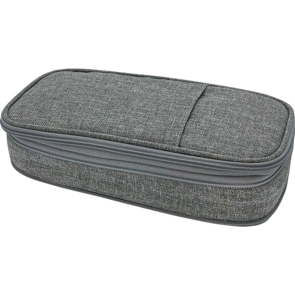 TEACHER CREATED RESOURCES Teacher Created Resources® Gray Pencil Case