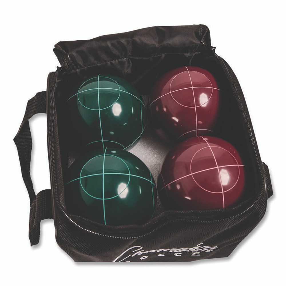 CHAMPION SPORT Sports CG200 Deluxe Bocce Tournament Set, 4.25" dia Balls, Assorted Colors