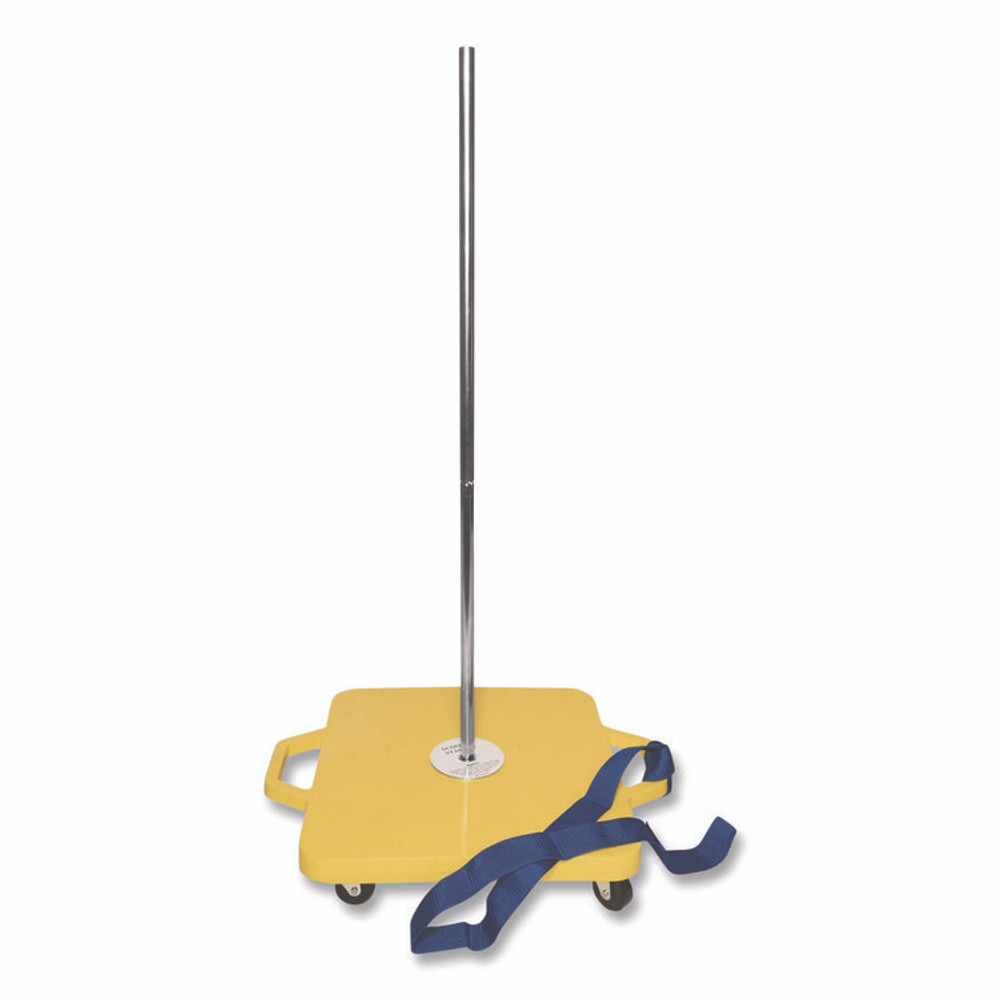 CHAMPION SPORT Sports SX Scooter Stacker, Plastic, 176 lb Capacity, 21 x 16 x 39, Silver/Yellow