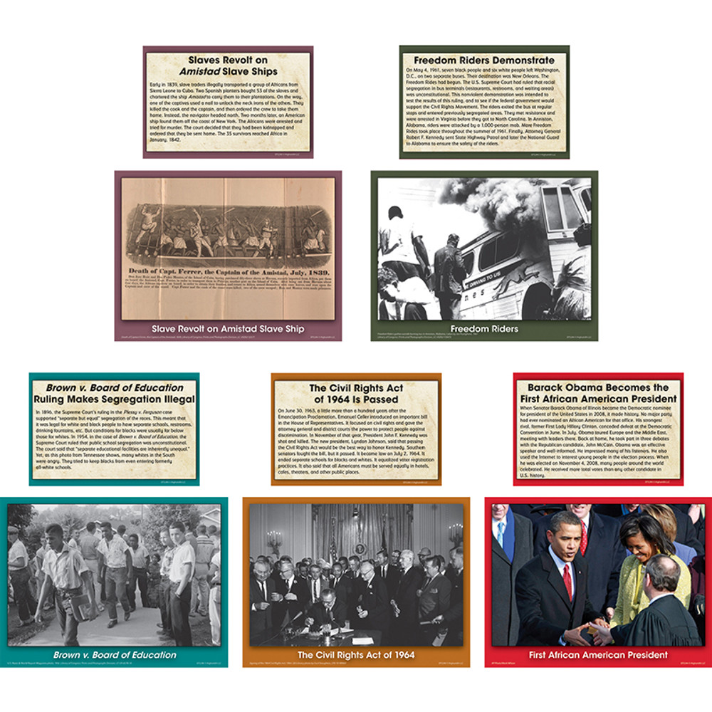 TEACHER CREATED RESOURCES Teacher Created Resources® Black History Events Accents, Pack of 48