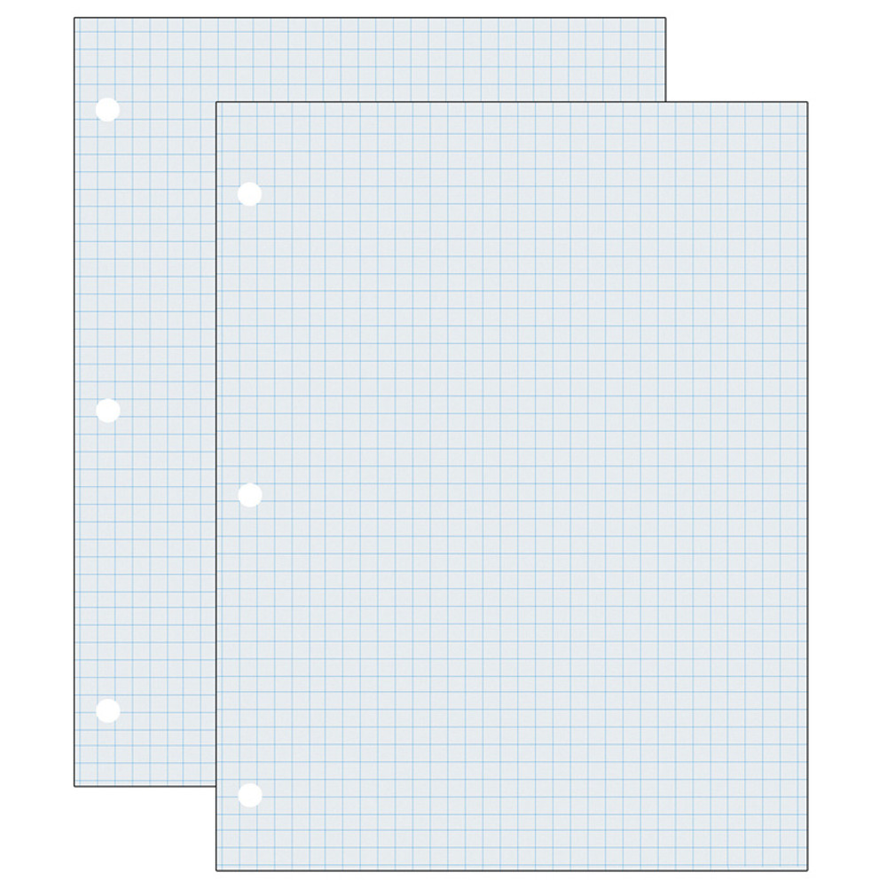 DIXON TICONDEROGA CO Pacon® Graphing Paper, White, 2-sided, 1/4" Quadrille Ruled 8-1/2" x 11", 500 Sheets Per Pack, 2 Packs