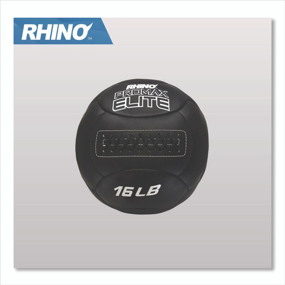 CHAMPION SPORT Sports PRX16 Rhino Promax Elite Medicine Ball, 16 lb, Black