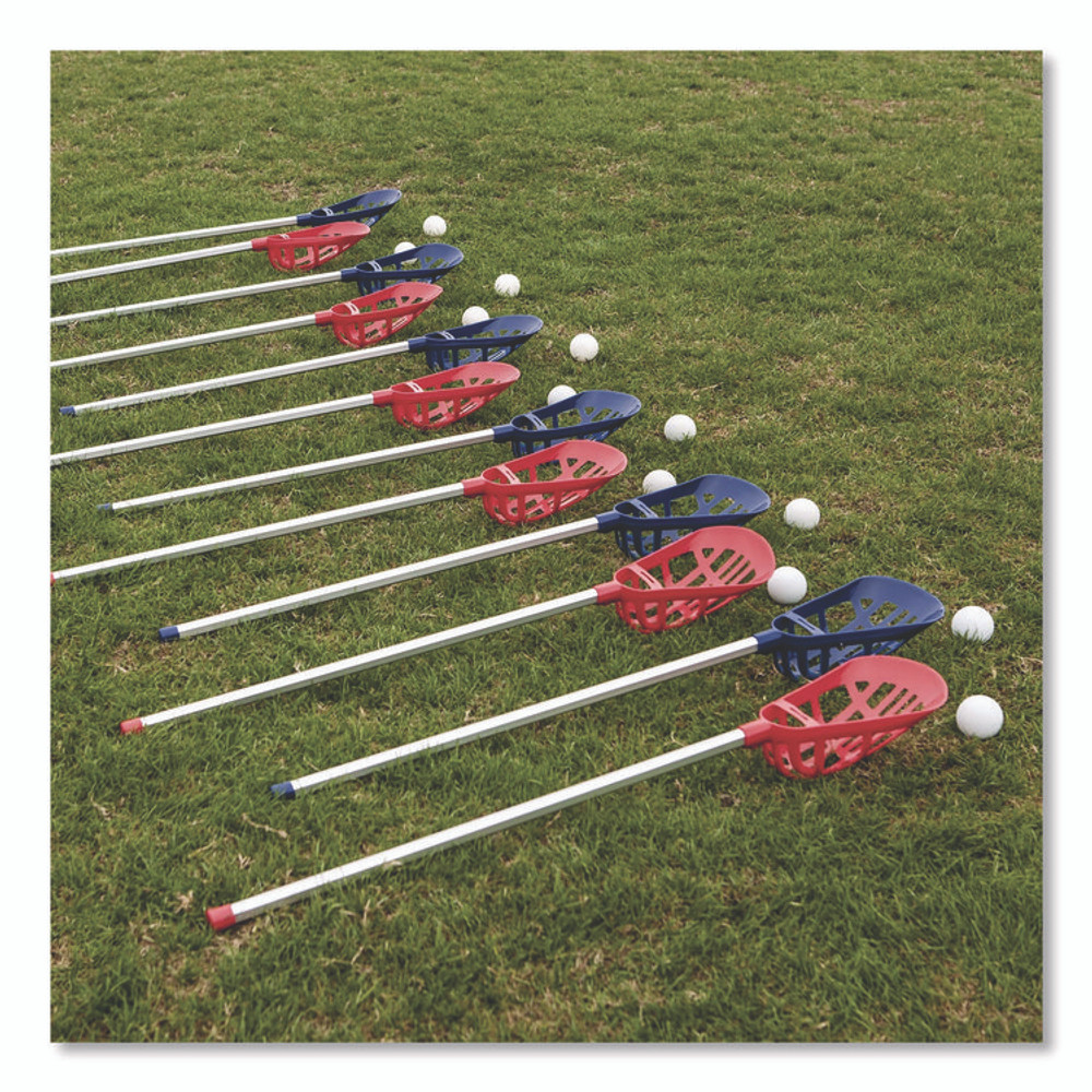 CHAMPION SPORT Sports LAXSR Soft Lacrosse Set, 6 Balls/12 Sticks