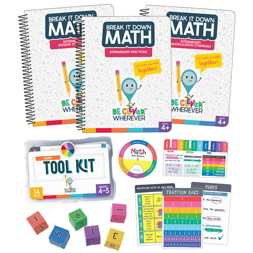 CARSON DELLOSA EDUCATION Carson Dellosa Education Math Student Bundle Grade 4