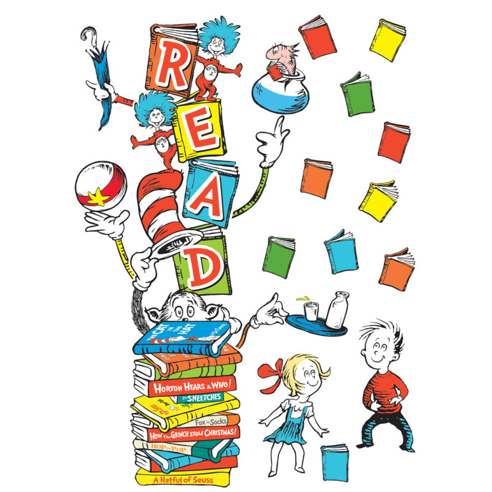 EUREKA Eureka® Dr. Seuss™ Reading All-In-One Door Decor Kit