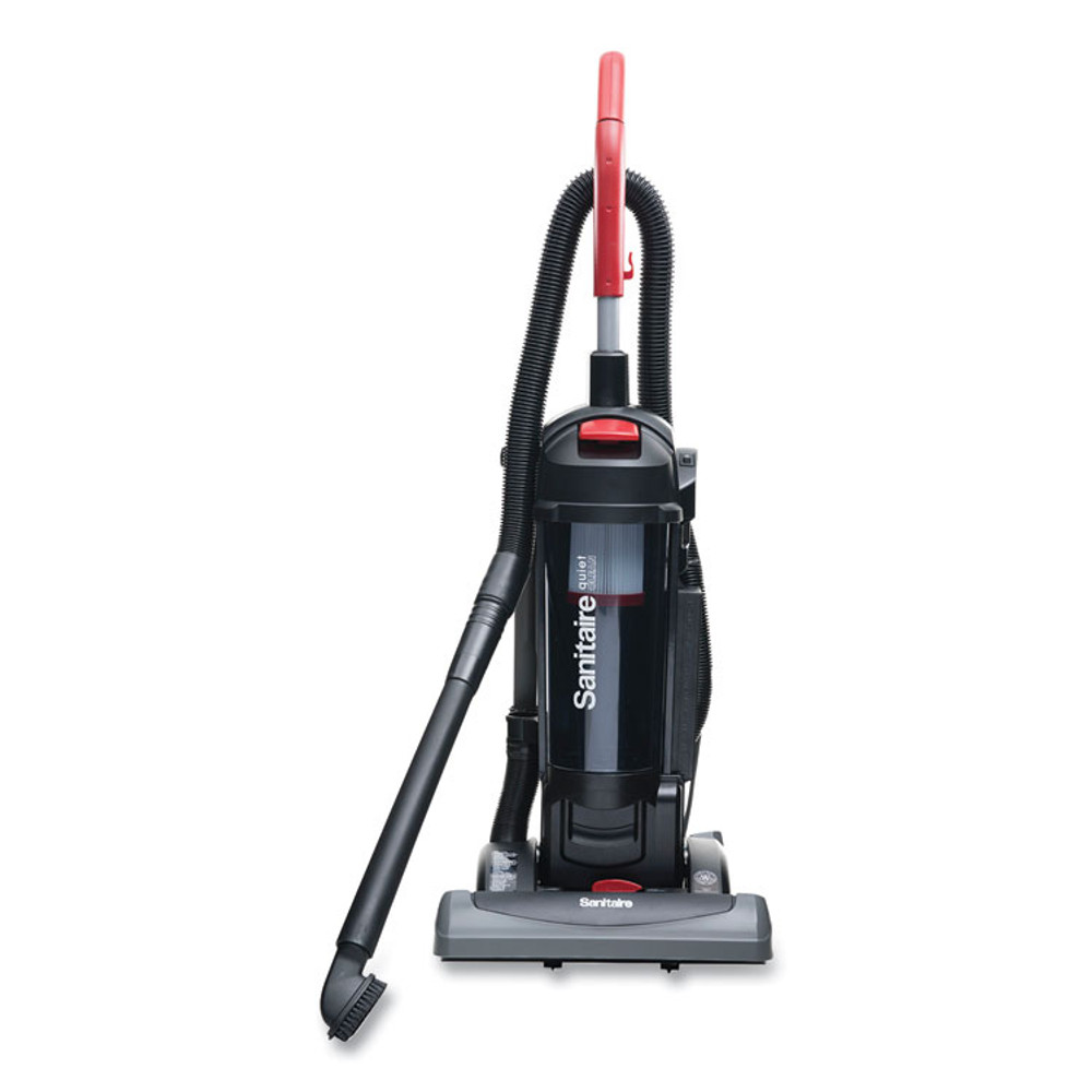 ELECTROLUX FLOOR CARE COMPANY Sanitaire® SC5845D FORCE QuietClean Upright Vacuum SC5845D, 15" Cleaning Path, Black