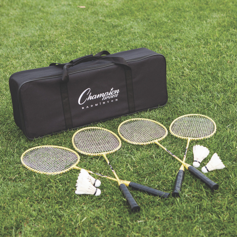 CHAMPION SPORT Sports CG203 Deluxe Badminton Tournament Set, 28" x 11"
