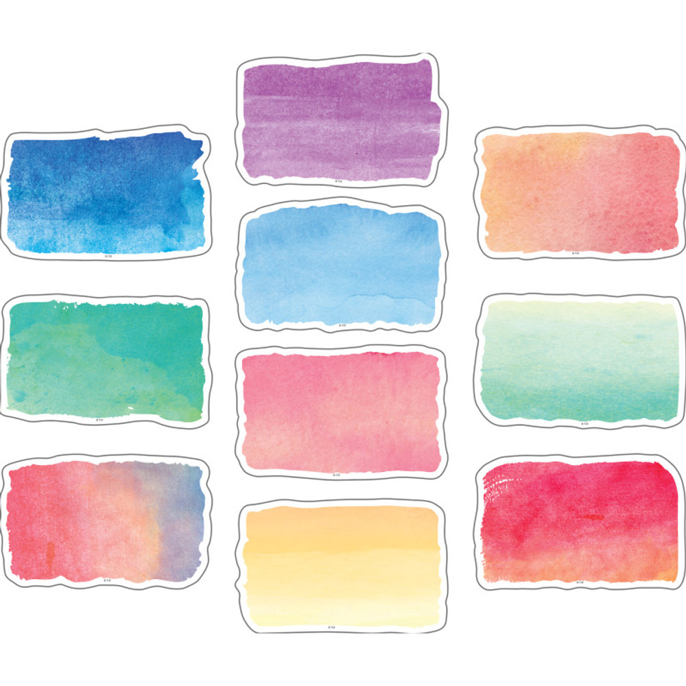 TEACHER CREATED RESOURCES Teacher Created Resources® Watercolor Accents, 30 Per Pack, 3 Packs