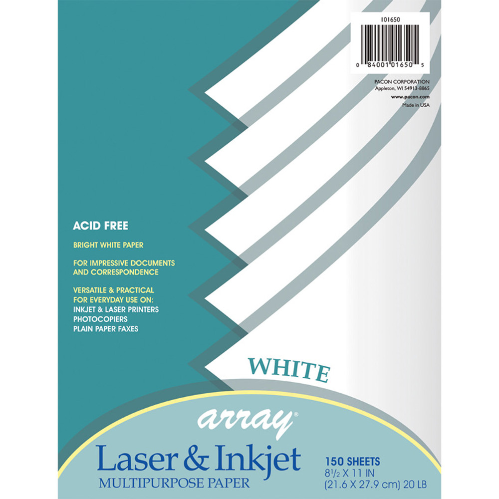 DIXON TICONDEROGA CO Pacon® Mutli-Purpose Paper, White, 8-1/2" x 11", 150 Sheets