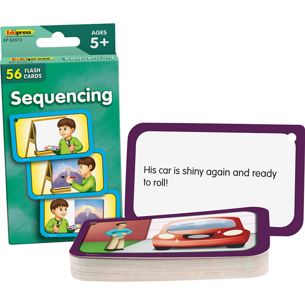 TEACHER CREATED RESOURCES Teacher Created Resources® Sequencing Flash Cards