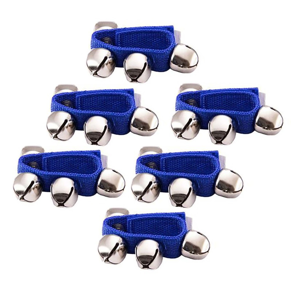 WESTCO EDUCATIONAL PRODUCTS Westco Educational Products Wrist Bells, Blue, Pack of 6