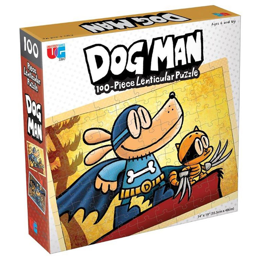 UNIVERSITY GAMES University Games Dog Man Adventures Puzzle