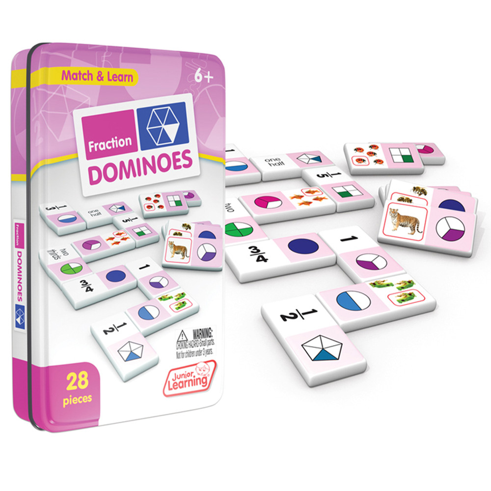 JUNIOR LEARNING Junior Learning® Fractions Dominoes