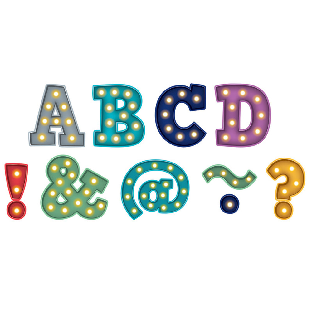 TEACHER CREATED RESOURCES Teacher Created Resources® Marquee Bold Block 2" Magnetic Letters