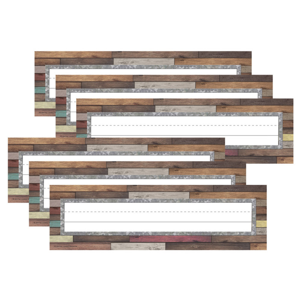 TEACHER CREATED RESOURCES Teacher Created Resources® Home Sweet Classroom Name Plates, 36 Per Pack, 6 Packs