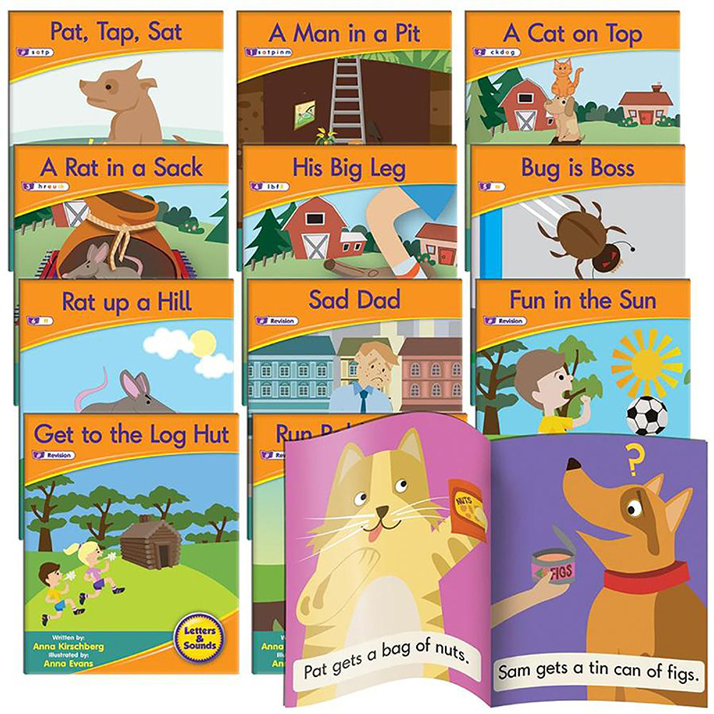 JUNIOR LEARNING Junior Learning® Letters & Sounds Phase 2 Set 1 Fiction