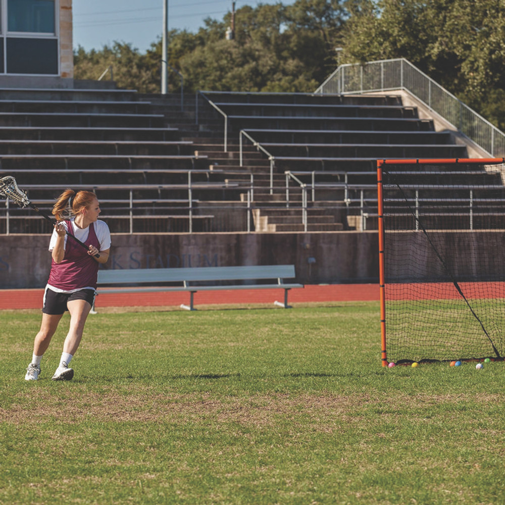 CHAMPION SPORT Sports LNGL Backyard Lacrosse Goal and Net, 6 ft x 6 ft, 1.5" dia Frame