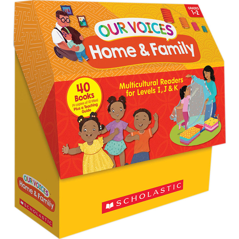 SCHOLASTIC TEACHING RESOURCES Scholastic Teaching Solutions Our Voices: Home & Family (Classroom Set)